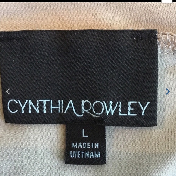 Cynthia Rowley Women's Blouse Size Large Beaded - Picture 5 of 5